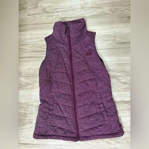 The North Face Lady's vest without hat size S/P purple